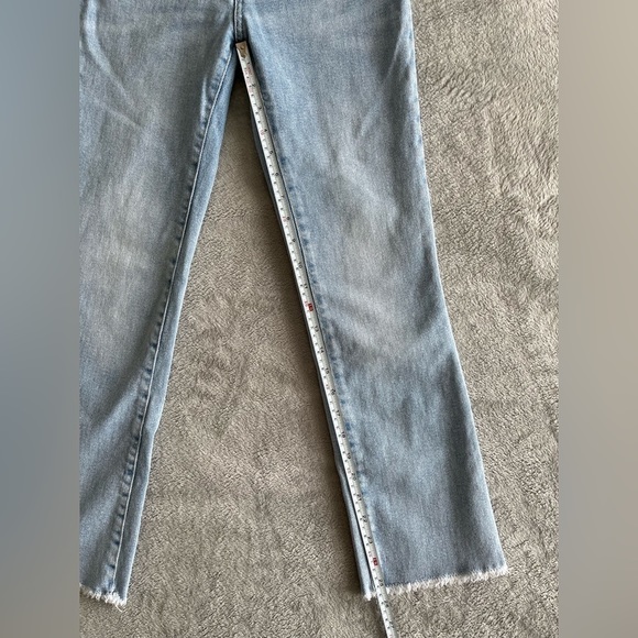 Mango Light Blue Straight Leg Jeans - Picture 11 of 14